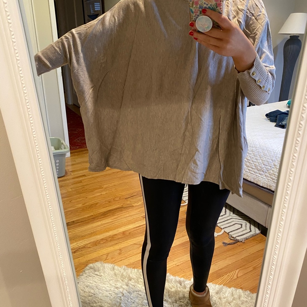 Alfani Sweater Poncho